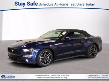 Used 2020 Ford Mustang EcoBoost Premium Convertible Stock: S4933P