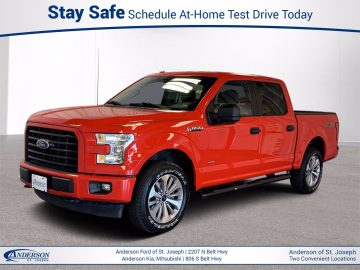 Used 2017 Ford F-150 XL 4WD SuperCrew 5.5′ Box Stock: S18950A